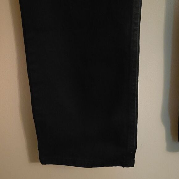 New with tags Wrangler Authentic Men's 42x30 Black Straight Leg Jeans - Picture 3 of 7